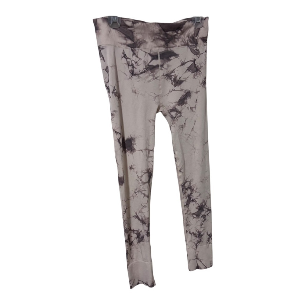 Harmony balance off white Tie-Dye seamless Leggings size L